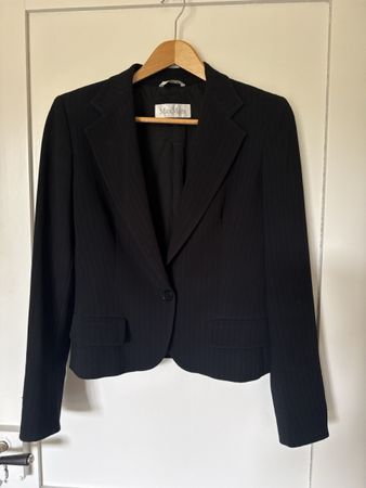 Max Mara Blazer Schwarz Gr. 36 S