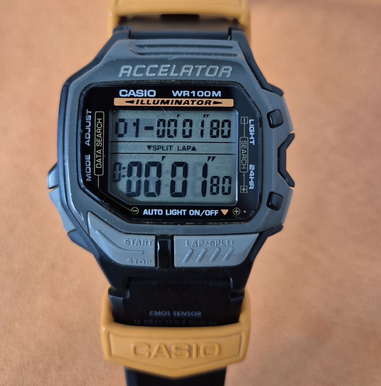 Casio Montres: Casio Accelerator 1531 ACL-200, Digital Uhr gebraucht, 90er – D'occasion à Basel par vintage.watches 1