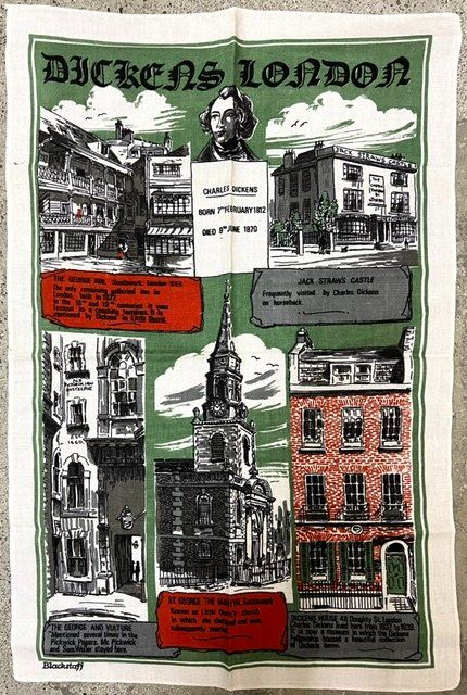 Küchentücher: Küchentuch Dickens London – Gebraucht aus Zürich von gigimai67