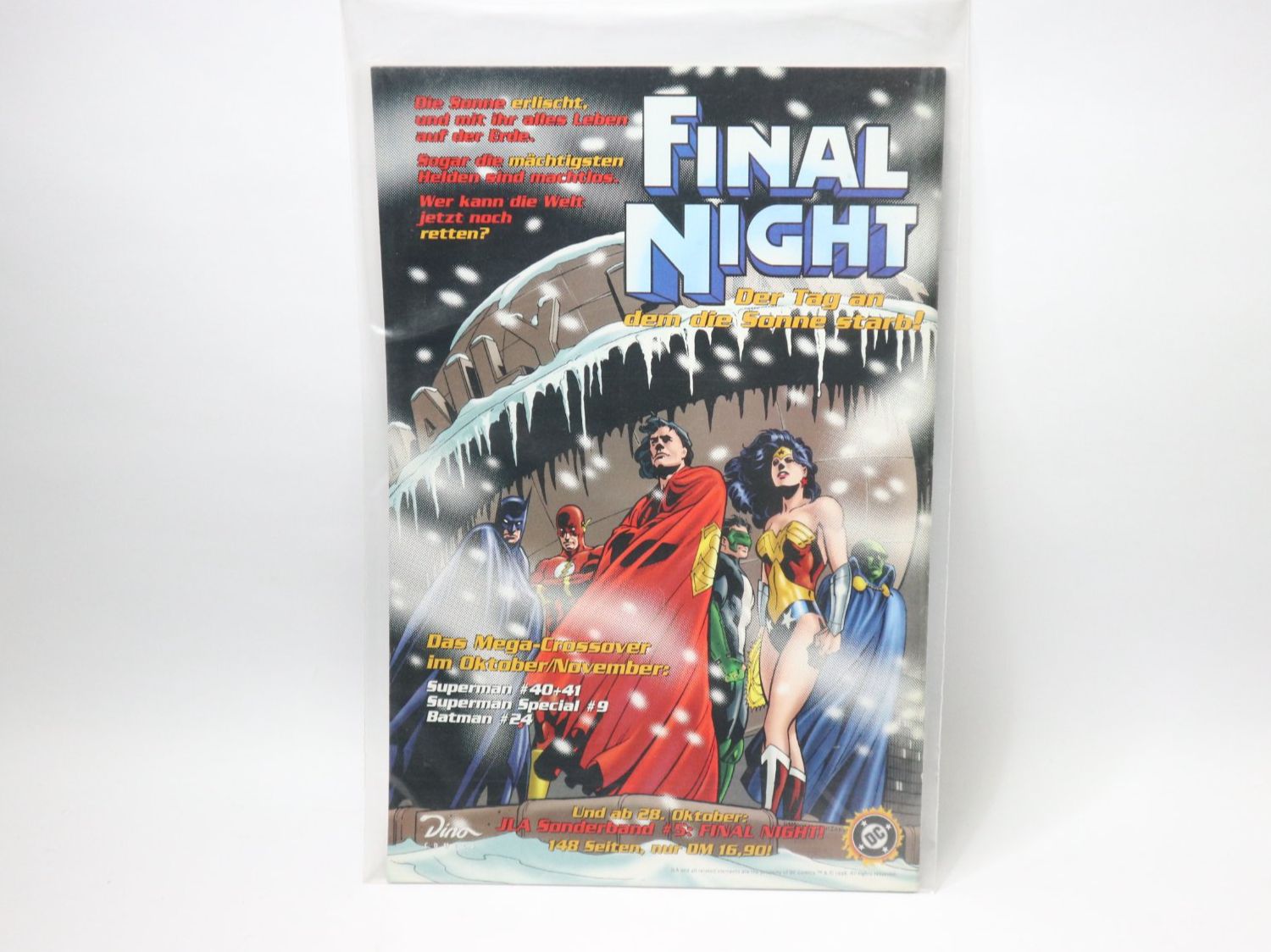 BD: 1998 Comic Final Night Superman, Ferro der Mann mit der Eise – D'occasion à Eschenbach SG par Astalavista 1