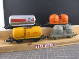 Lima 4 Güterwagen H0