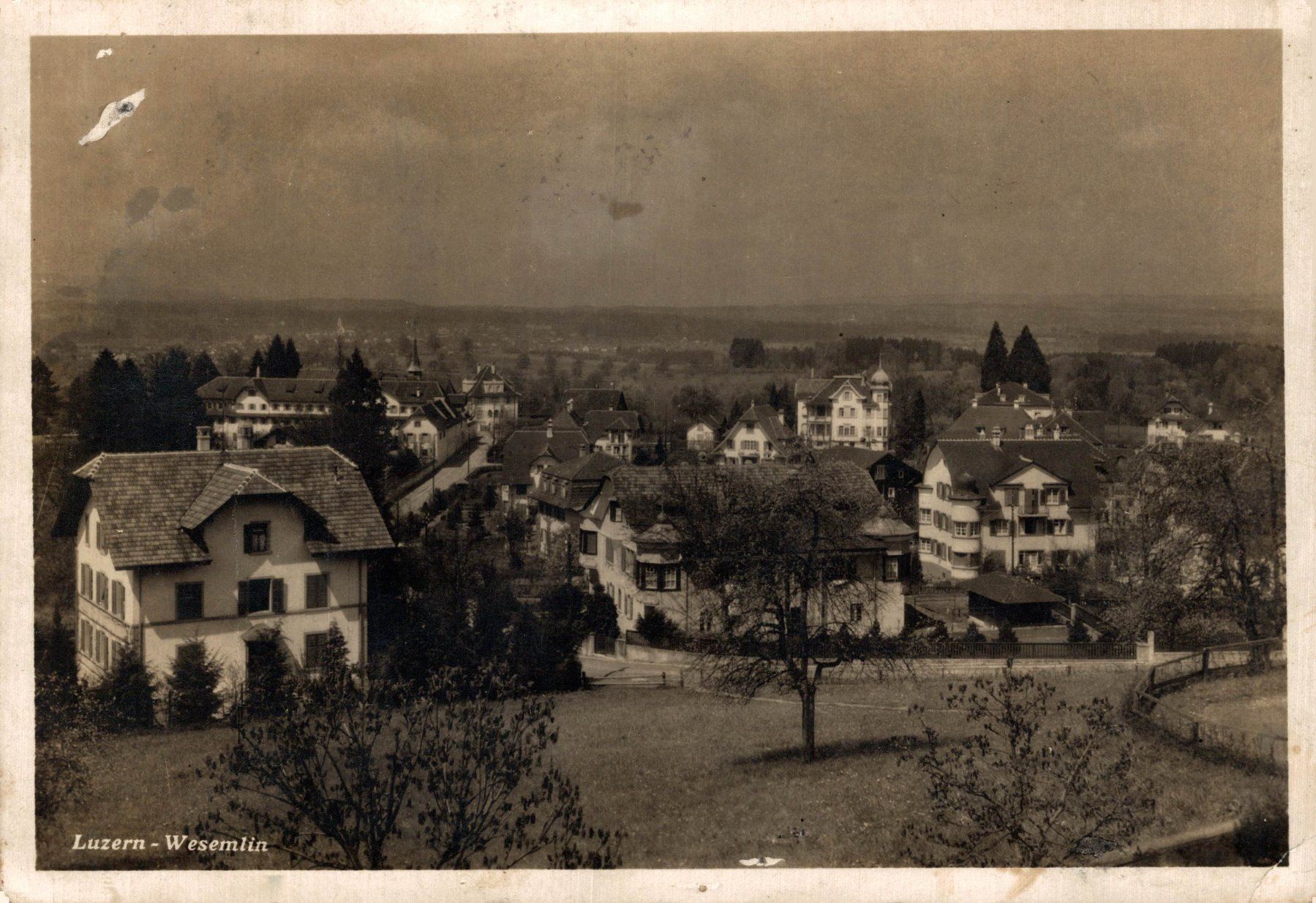 Cartoline postali: Luzern - Wesemlin – Usato da Bronschhofen venduto da Astore