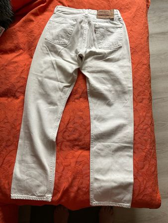 RAR & Topp! Levi's 501 Vintage 1997, USA, weiss, W30 L32