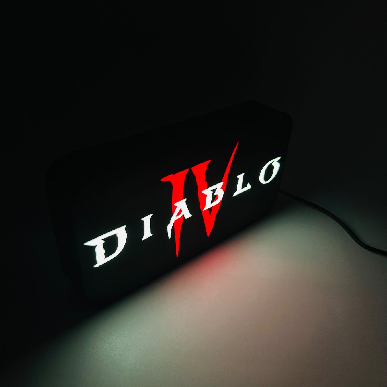 Lampen: Lightbox lumière led DIABLO – Neu (gemäss Beschreibung) aus Vicques von PAMB3D 6