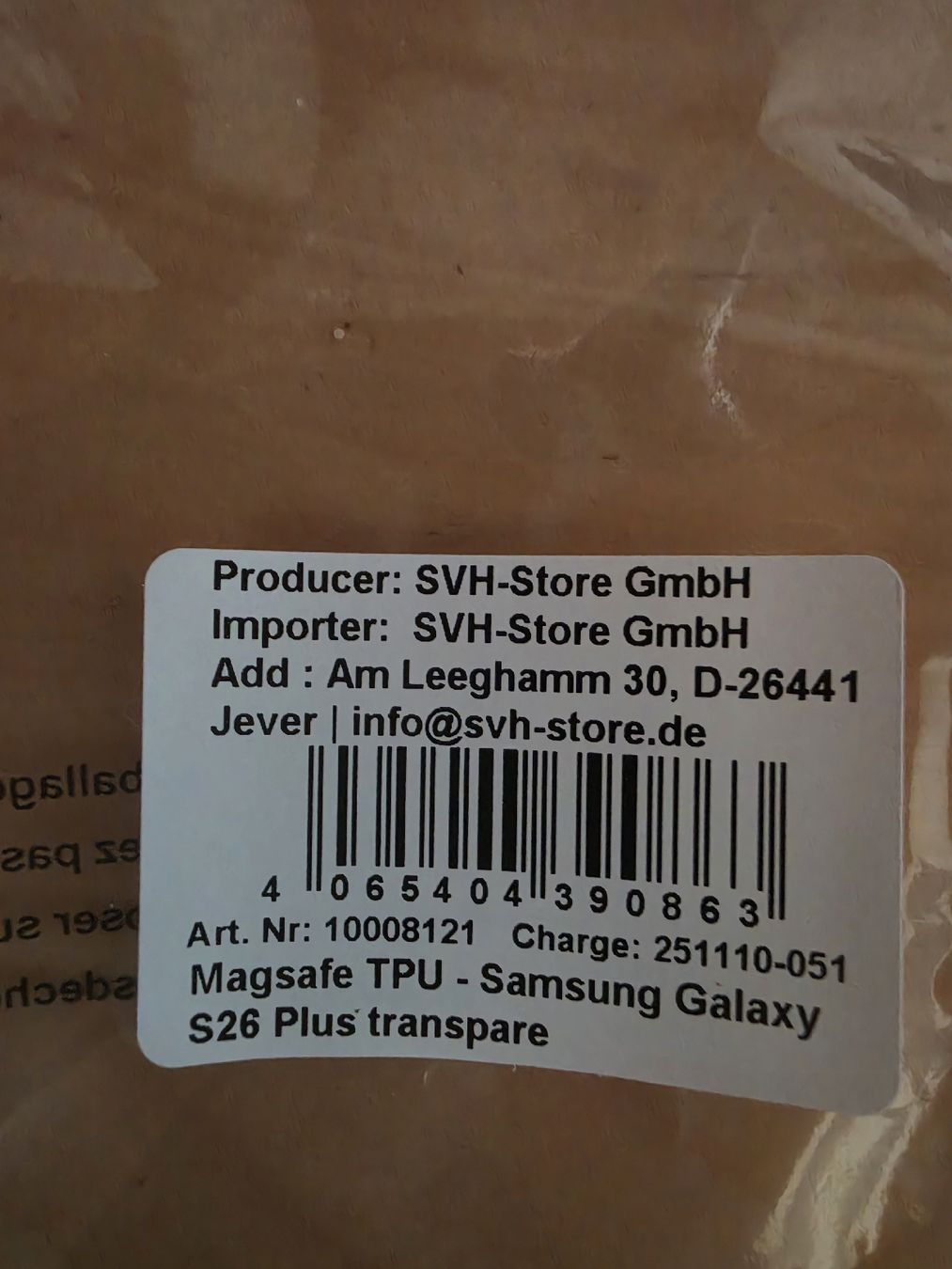 Samsung Cover & Protezioni schermo: Hülle NEU - Samsung Galaxy S26 Plus transparent  – Nuovo e nell'imballaggio originale da Liestal venduto da Legotendo_1988 3