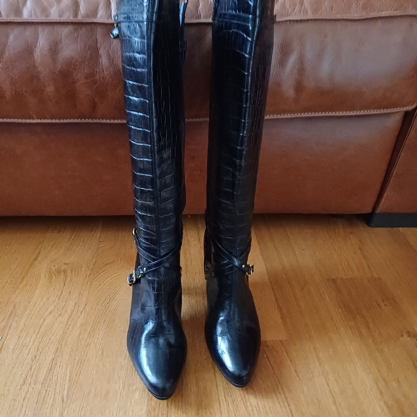 Damenschuhe: Bottes, 37,5 Exte, cuir – Gebraucht aus Boudry von JulieG13 3