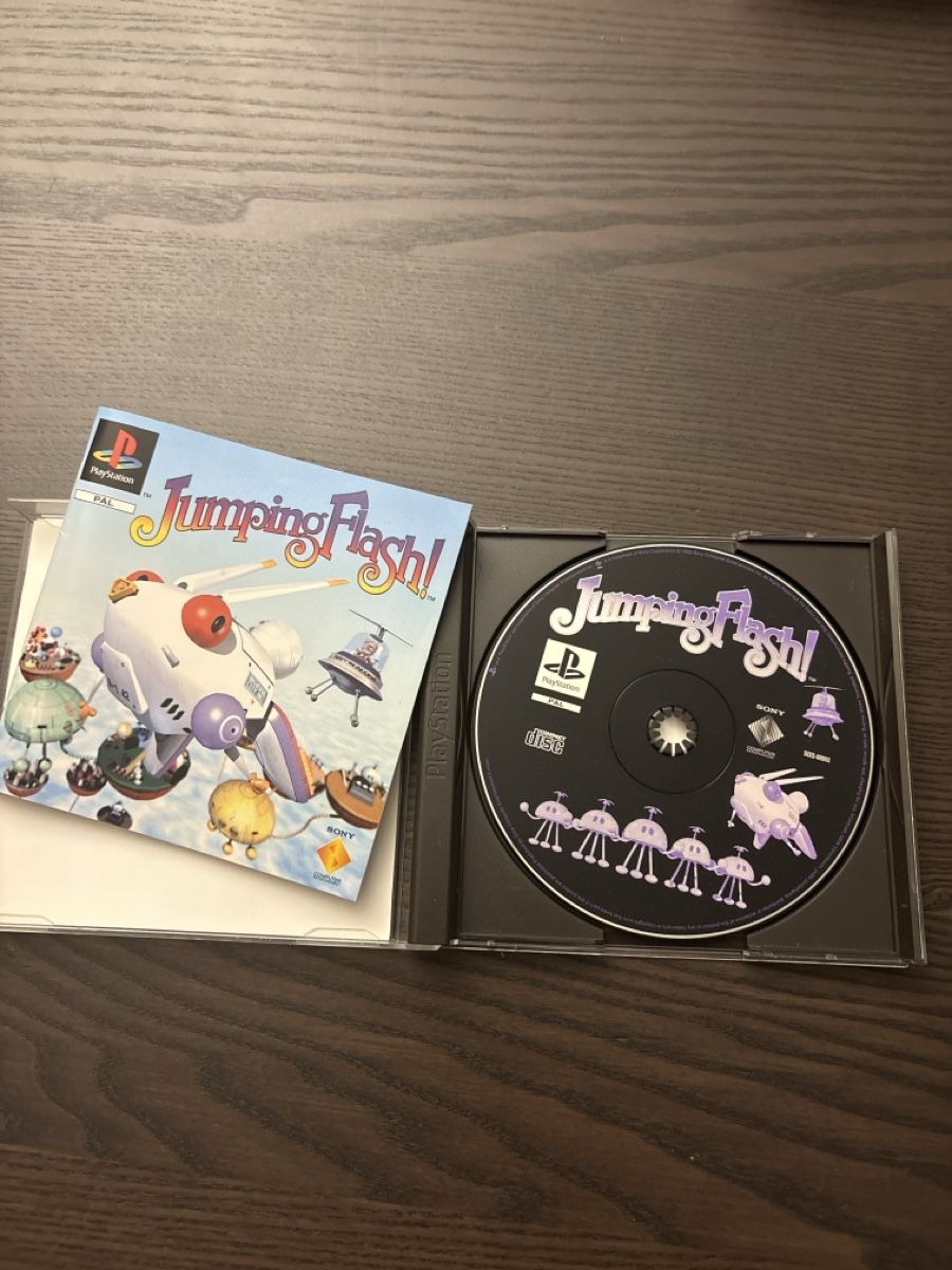 Sony Giochi: Jeu Retro Jumping Flash Sony PlayStation PS1 – Usato da Meyrin venduto da did_bqr5 2