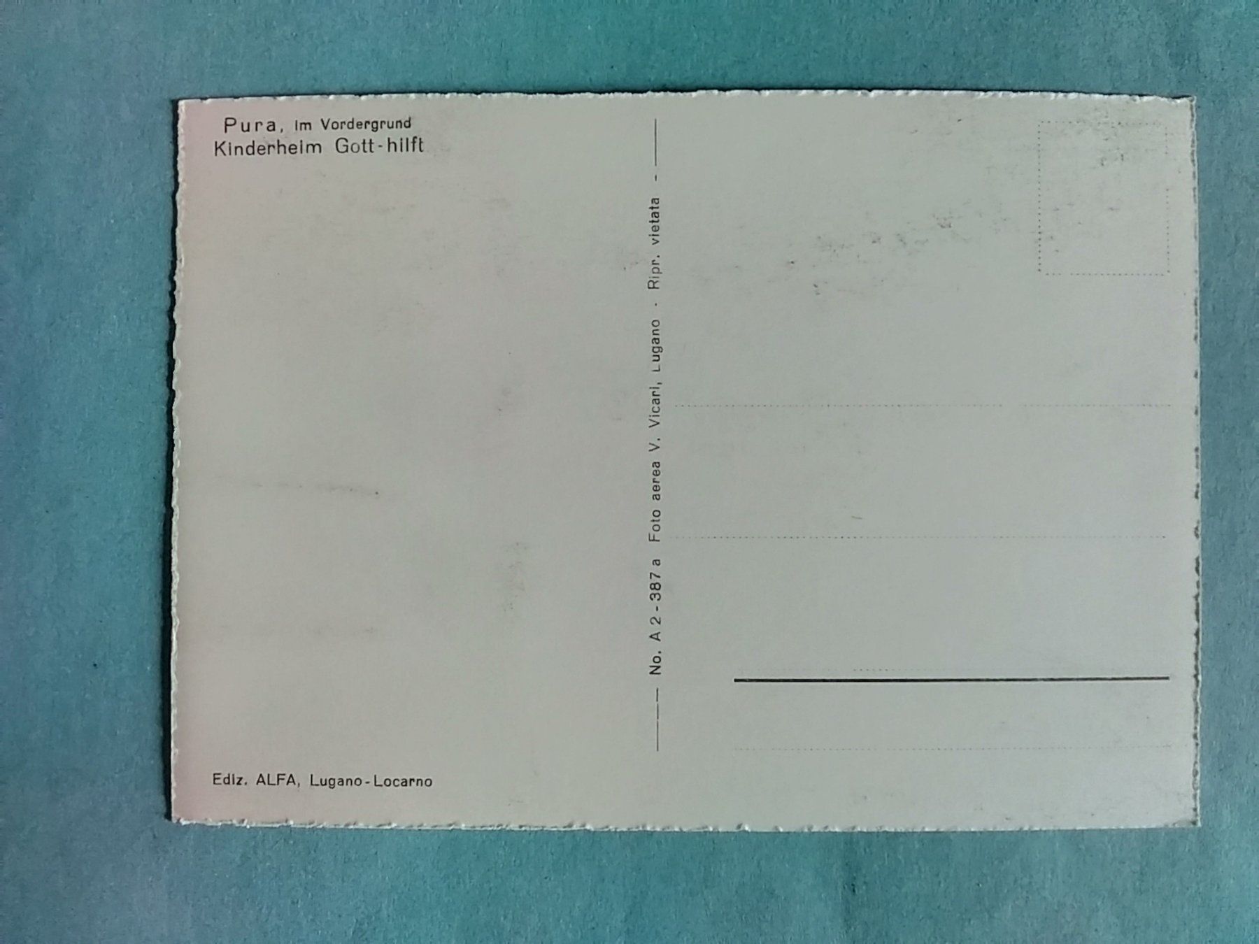 Cartes postales: Pura Kinderheim – D'occasion à Appenzell par lama19 1