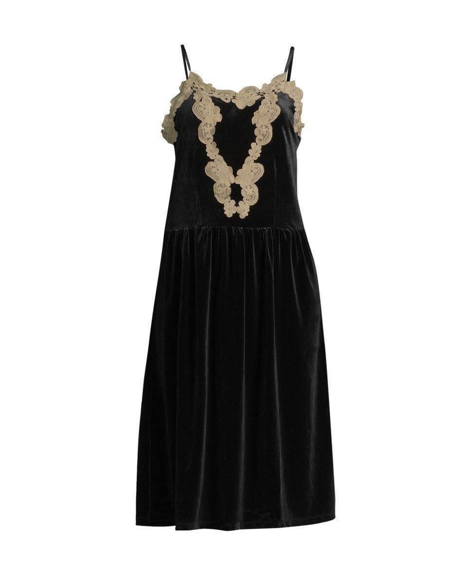 Vestiti: Couture Samtkleid in schwarz – Nuovo e nell'imballaggio originale da Kriens venduto da haute.couture