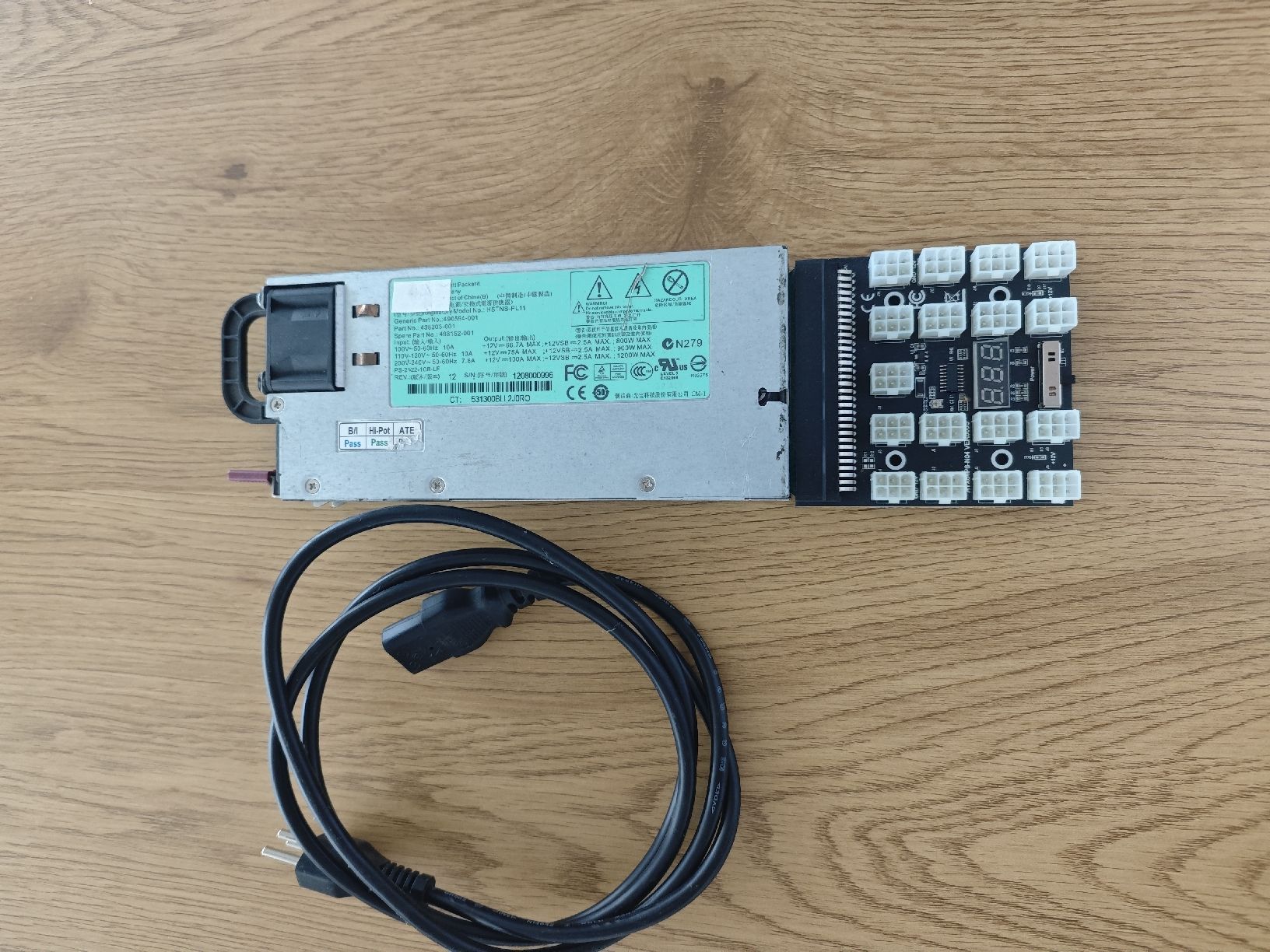 Composants électroniques: Server Netzteil1200W – D'occasion à Balgach par GZ-Tech 1
