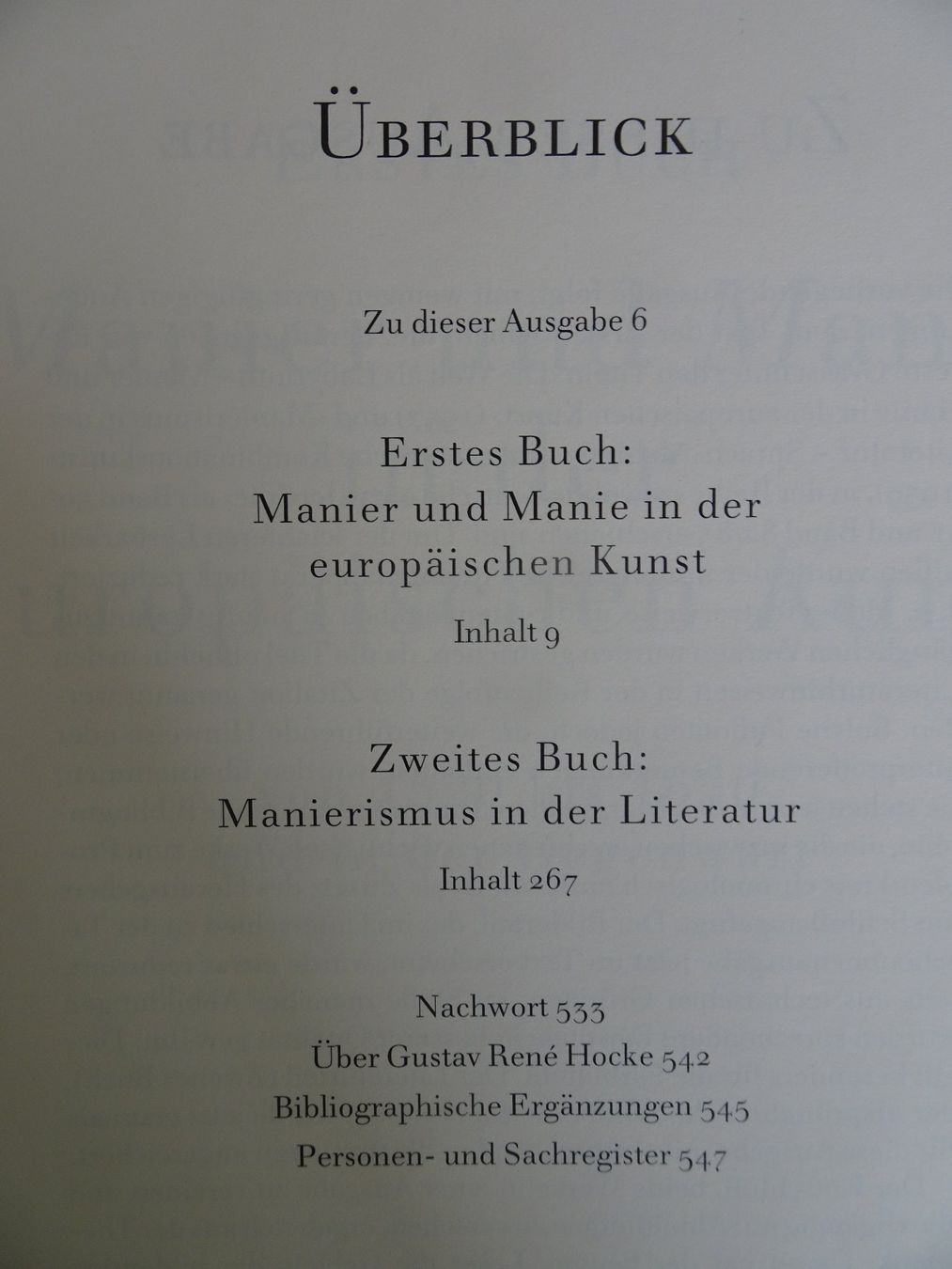 Bücher: Gustav René Hocke, Die Welt als Labyrinth – Gebraucht aus männedorf von purzelchen 1