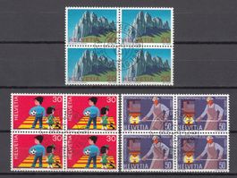 SBK 468; 469 - 470 im 4er-Block mit ET