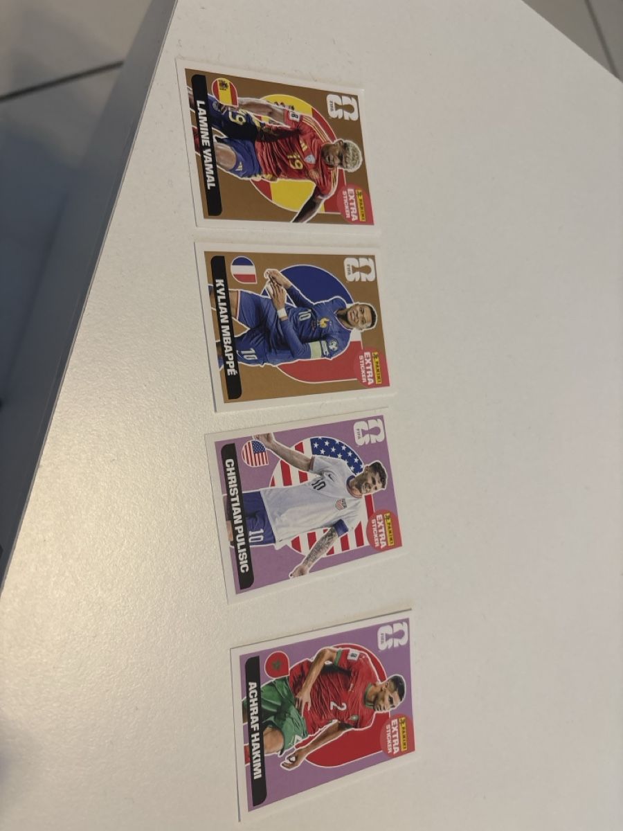 Panini Carte collezionabili: Panini - Gold Yamal - Mbappé – Usato da Nyon venduto da icone190