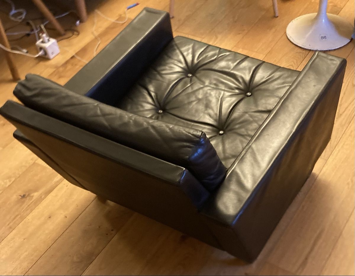 Poltrone: Vintage Ledersessel – Usato da Worb venduto da Sepyx 2