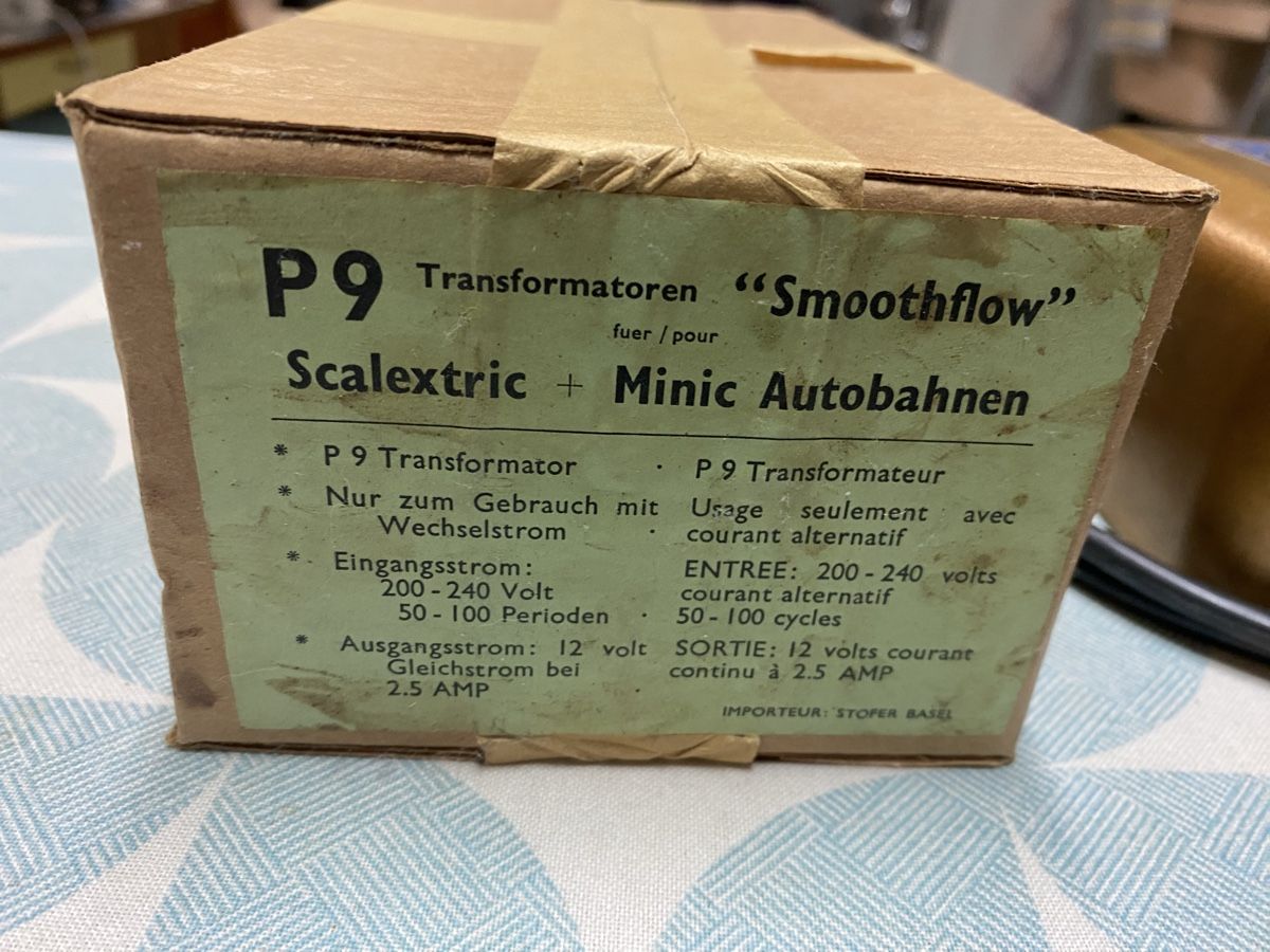 Piste: Scalextric Transformator P9 "Smoothflow" - Vintage Rarität! – Nuovo e nell'imballaggio originale da Birmenstorf AG venduto da monza2011 3