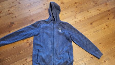 Kapuzenjacke blau