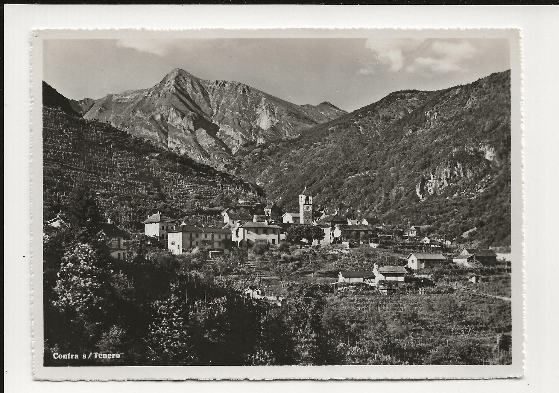 Cartoline postali: AK ca. 1955 Contra s/Tenero – Usato da Greifensee venduto da 315WDO