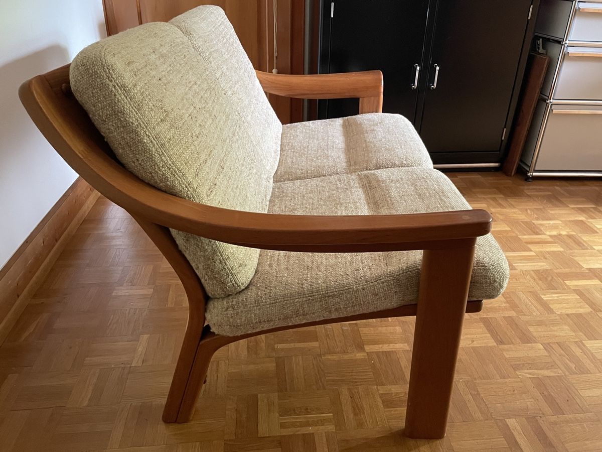 Sofas: Danish Design Sofa PJ Denmark 2-Sitzer Teak – Gebraucht aus Neuhausen am Rheinfall von noelle0810 1