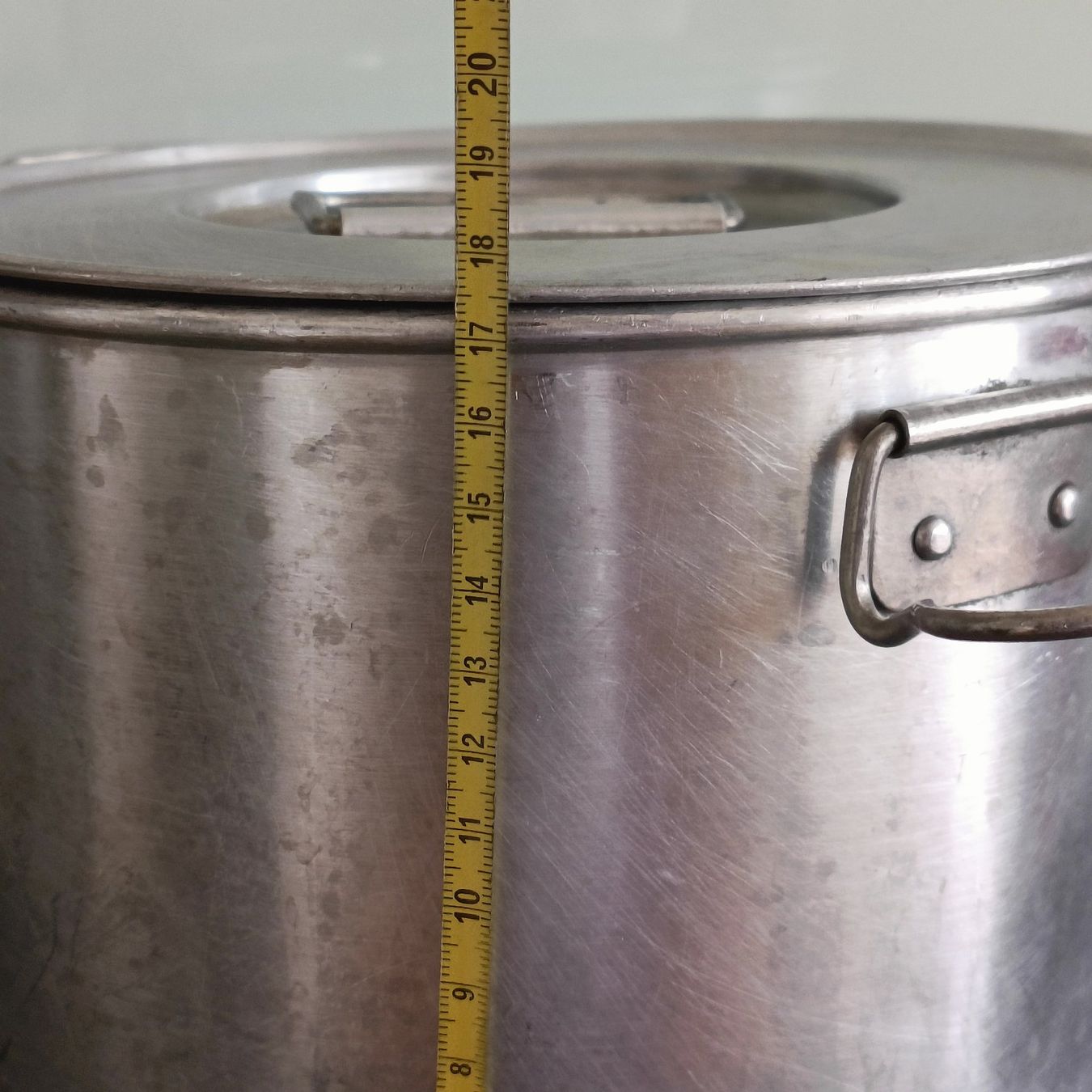 Pentole: Grosser Alutopf mit Deckel Vintage Einmachtopf – Usato da Birr venduto da dem_9xtm 6