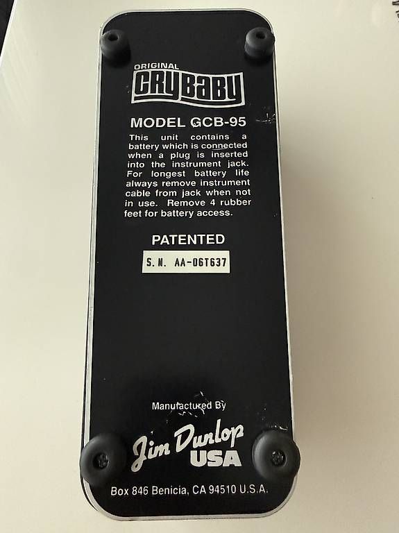 Musikinstrumente: Dunlop CryBaby Wha – Gebraucht aus Hausen AG von MiDaDa 1