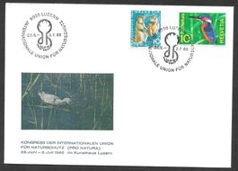 Sonderbrief S. 616 Pro Natura Luzern 25.6.-2.7.1966