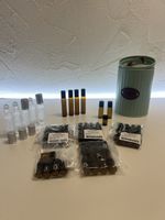 Ätherische Ölflaschen-Set aus Glas