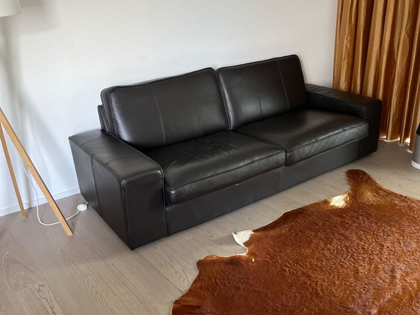 Sofas: Ledersofa Dunkelbraun – Gebraucht aus Dietlikon von ZWE59 4