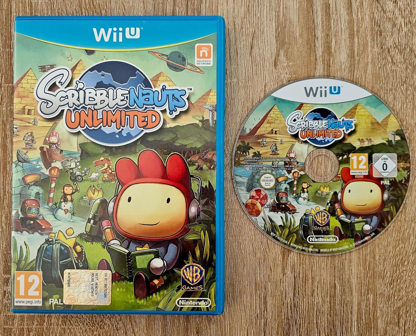 Nintendo Spiele: Scribblenauts Unlimited (Nintendo Wii U) – Gebraucht aus Holziken von Miglioregamesnmore