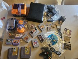 Nintendo Sammlung XBOX Konsole V Tech und Games Pokemon 