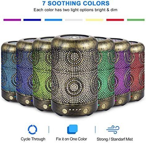 Duftöldiffusoren: Aroma Diffuser 100ml Metall Aromatherapie Raumduft Diffusor – Neu und originalverpackt aus Hundwil von Mr.Wong 3