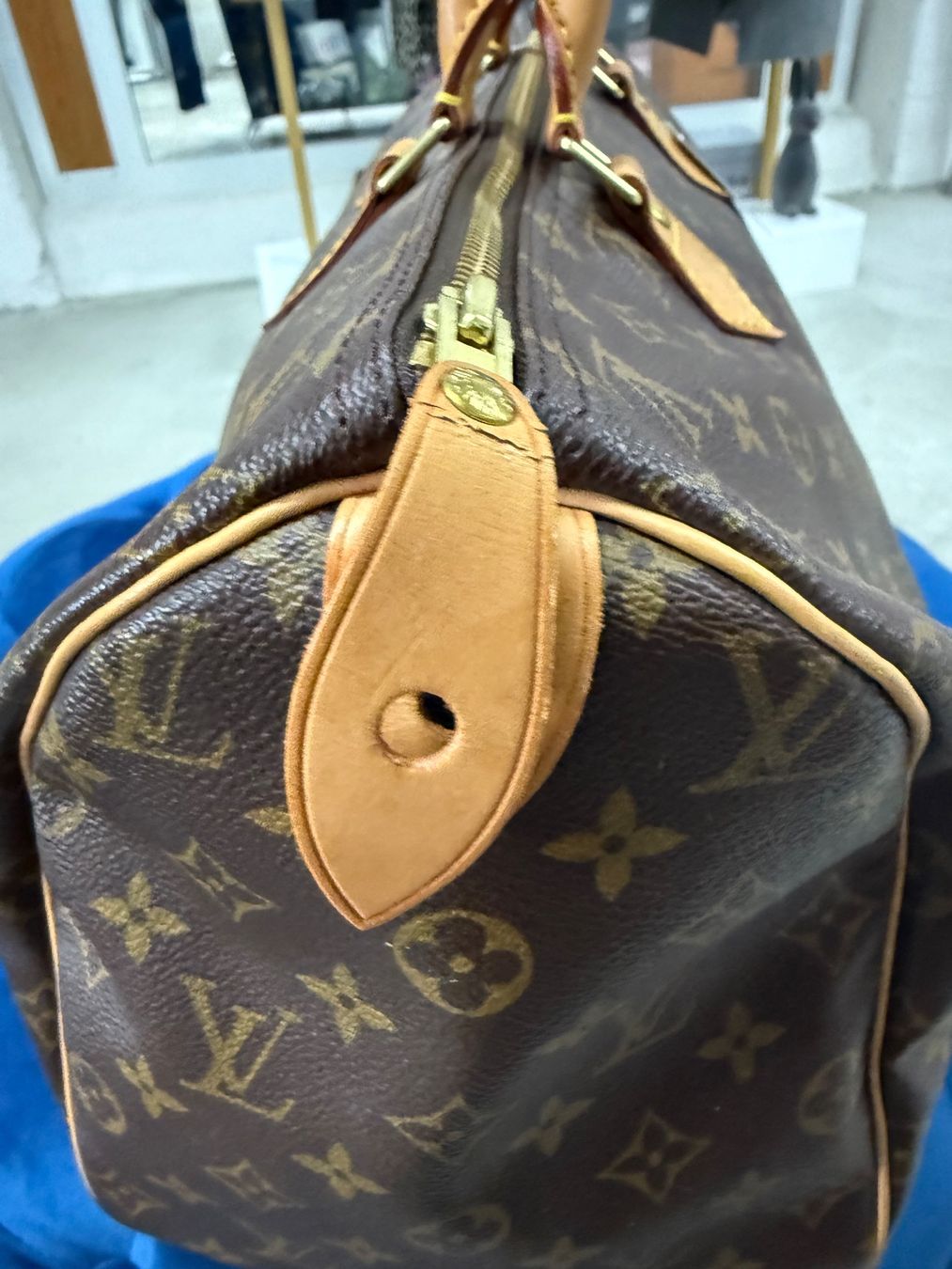 Louis Vuitton Taschen für Damen: Louis Vuitton Speedy 40 Jg 2003 – Gebraucht aus Lutzenberg von Schatzkiste88 7