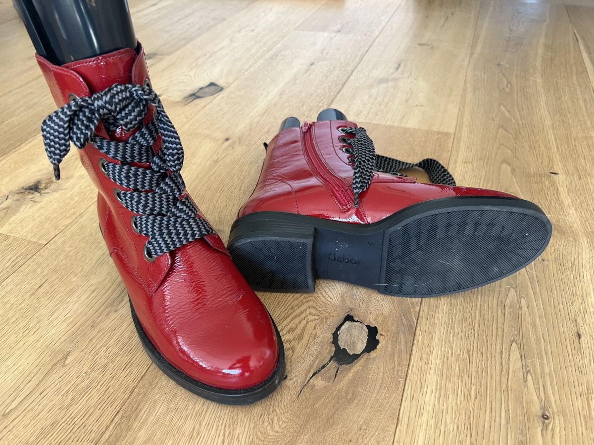 Gabor Chaussures femmes: Gabor Lack-Leder Stiefelette Gr. 5 – D'occasion à Heiden par fischersfritz02 1