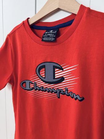 Champion, T-Shirt, Rot, 5 - 6, XS, neu, 114 - 119