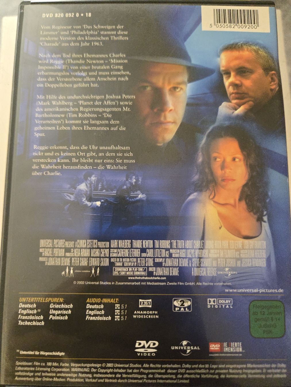 Tutti i DVDs: The Truth About Charlie DVD – Usato da Bussigny venduto da Kfdlt 1