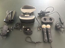 PS VR Komplett inkl Move Controllers