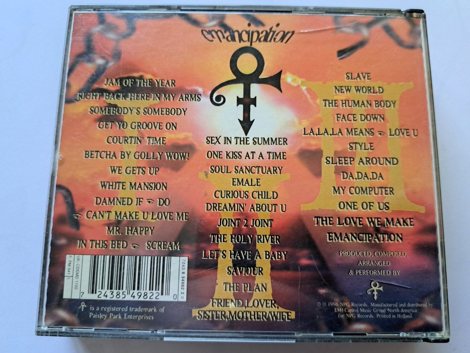CDs: Cd Prince - Emancipation 3 Cds – D'occasion à Pully par bro_n52j 1