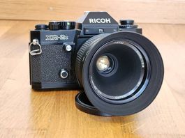 Ricoh xr-2s spiegelreflexkamera 55mm f2.8 vivitar macro