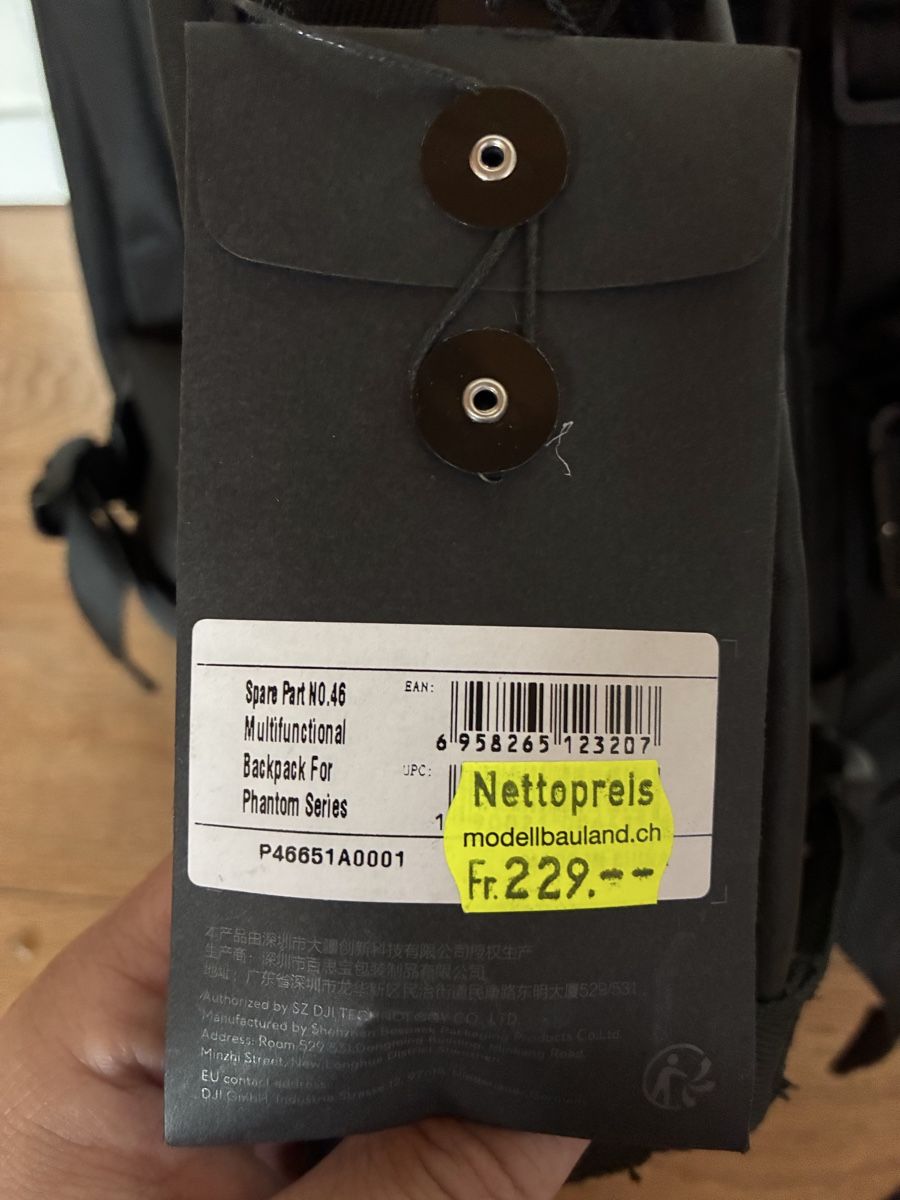 DJI Zaini: DJI Phantom Series Multifunctional Backpack / Neu – Nuovo (secondo la descrizione) da Willisau venduto da f3adi 5