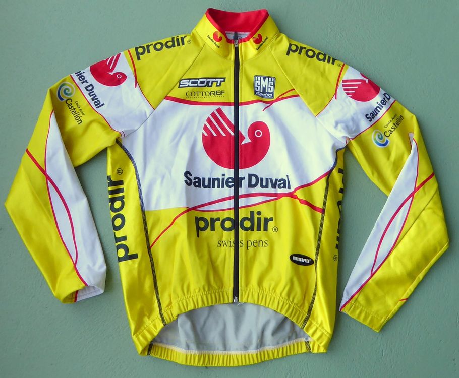 Maillot Cyclisme Vintage Santini Saunier Duval 2005 - Taille XL