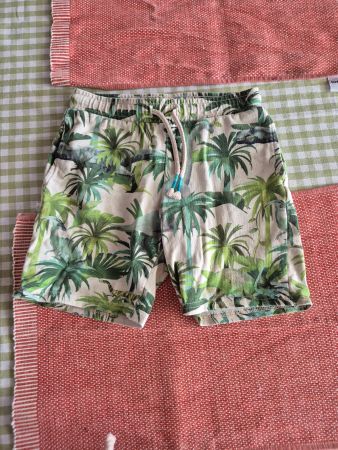 Coole H&M Shorts, Gr. 116, Palmenmuster, Sommer!