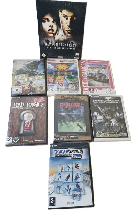 Giochi: 8x  PC - Game siehe Bilder (neu/OVP) – Nuovo e nell'imballaggio originale da Wilen b. Wollerau venduto da morethanmusic