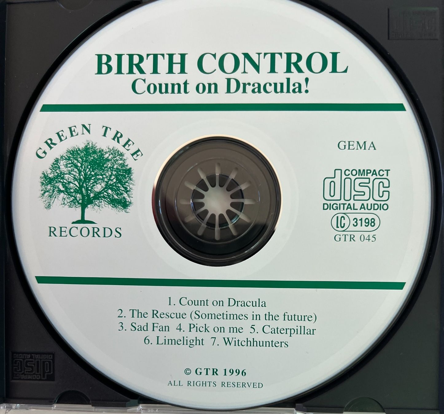 CD: BIRTH CONTROL / Count On Dracula! – Usato da Bischofszell venduto da kustavi 2