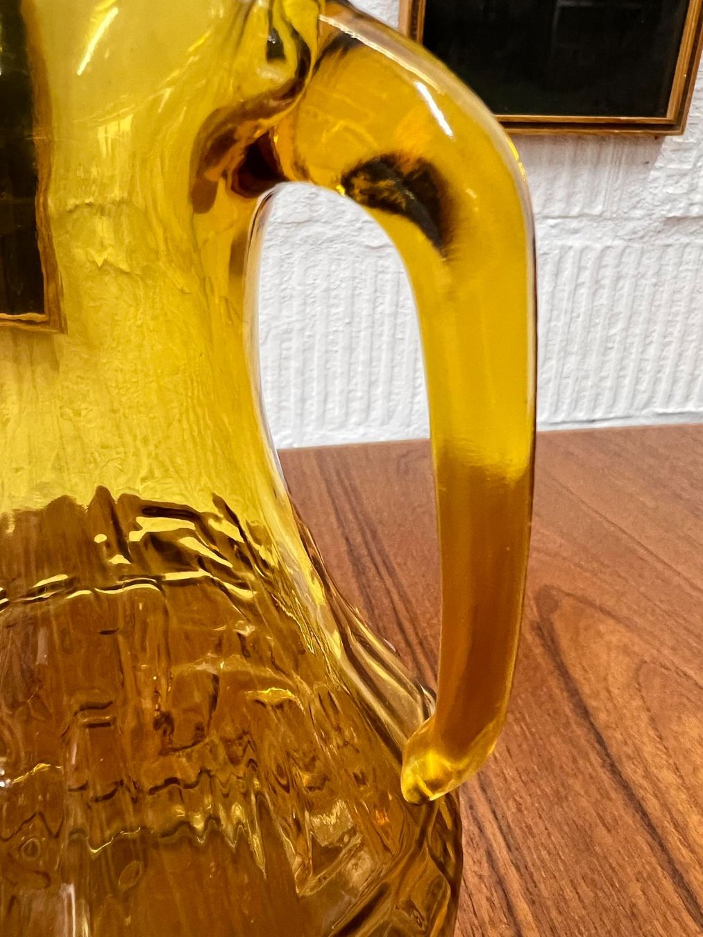 Caraffe: Vintage Wasserkrug - Eisglas – Usato da Walzenhausen venduto da stilvollwohnen 2