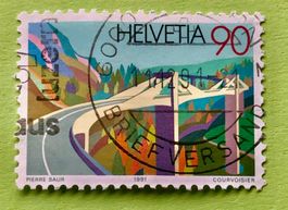 CH Briefmarken mit Gestempelt  Luzern