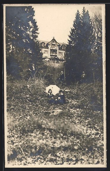 Cartoline postali: AK Prêles, Hotel-Pension Mon Souhait – Usato da Berlin venduto da bartko-reher