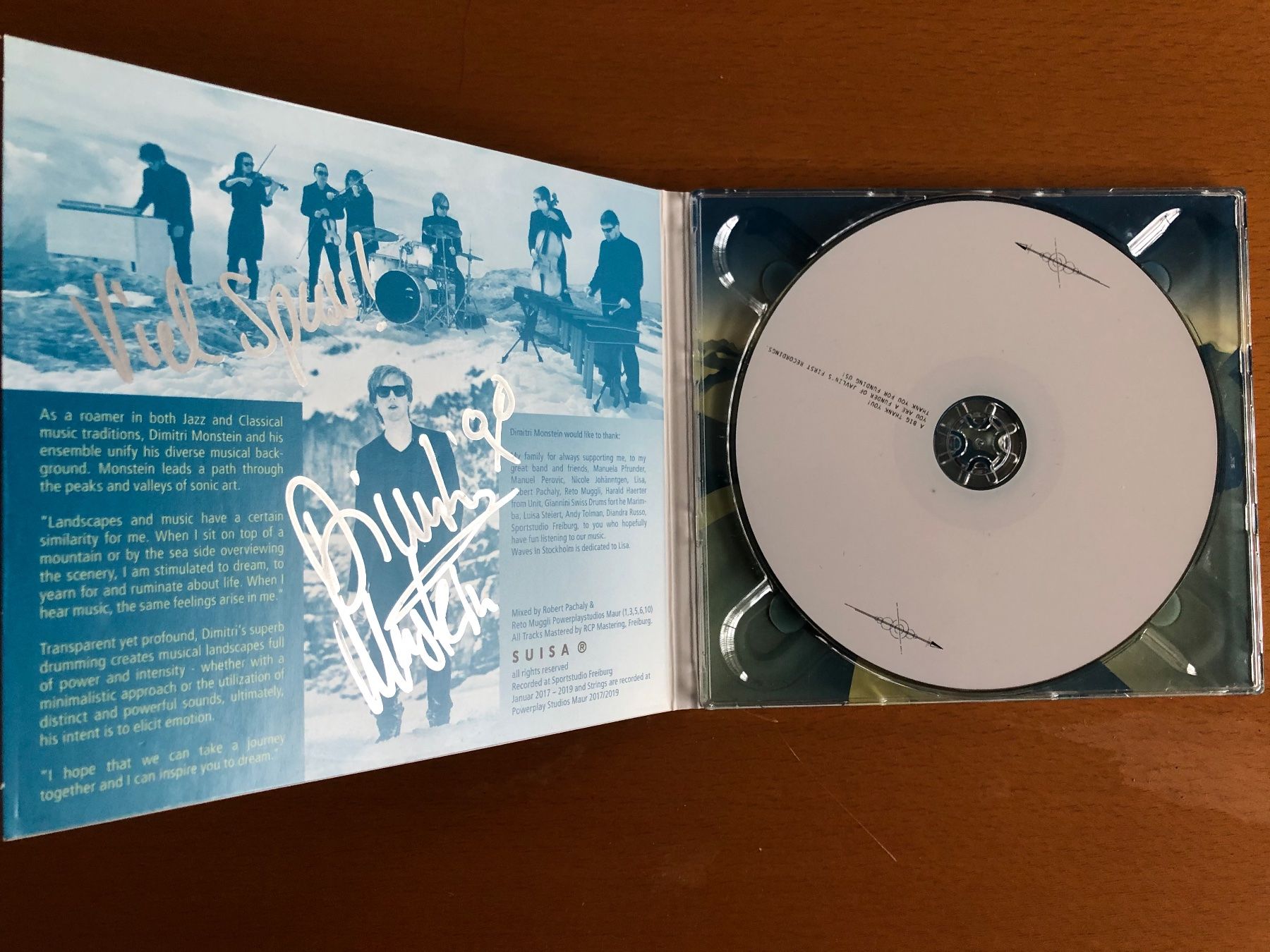 CD: Dimitri Mondstein Landscape Handsignierte CD – Usato da Madetswil venduto da Biker100 1