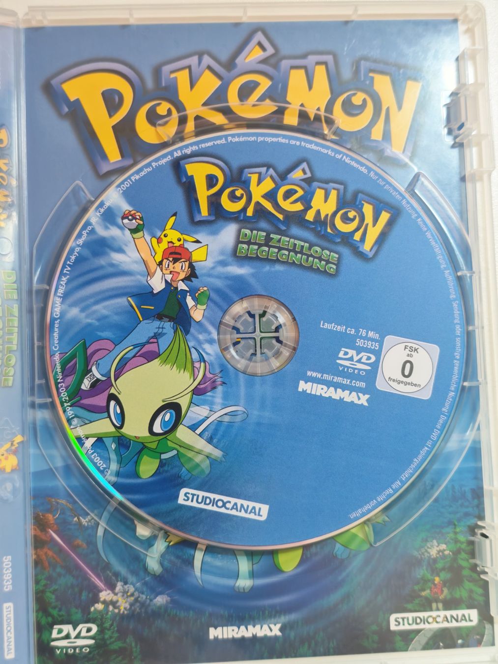 Tous les DVDs: Pokémon: Die zeitlose Begegnung – D'occasion à Liestal par Kratzilla 1