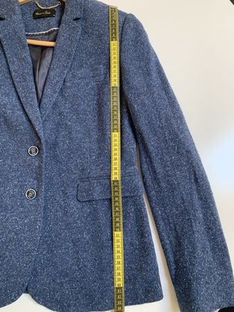 Giacca azzurra tg 44 Massimo Dutti