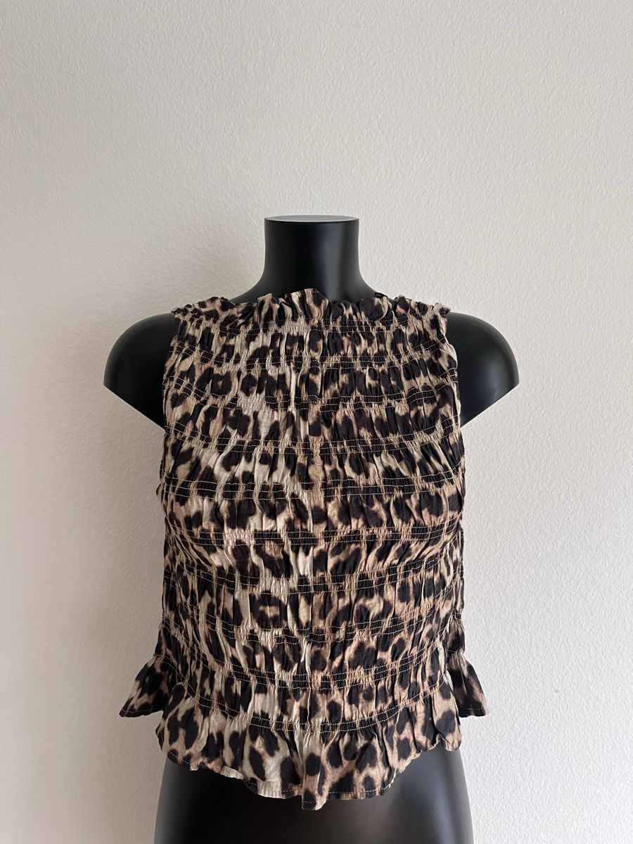 H&M Tops: Damen Top Leo-Muster Gr S – D'occasion à Baden par Didi_sunshine