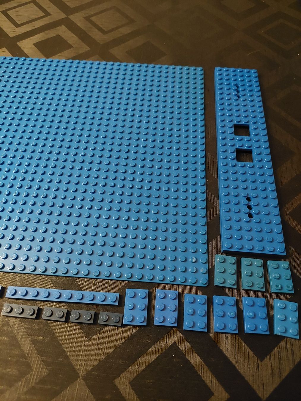 Lego Giocattoli: Diverse  Lego  Platten  blau – Usato da Zetzwil venduto da sti_x9xf 2